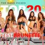 The Hand Picked Top 20 Hottest Brunette Pornstars Just Arrived