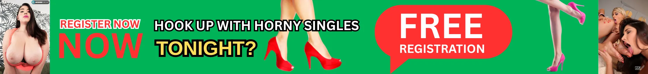 HOOK UP WITH HORNY SINGLES